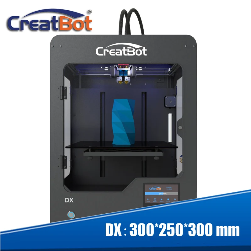 Бесплатная доставка! Новый Настольный 3D принтер с металлической рамой