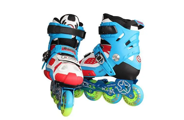 عالية الجودة! المهنية الأسطوانة أحذية التزلج الرجال والنساء الكبار جديد الضال الراقية شحن التزلج جيدة كما FSK Patines