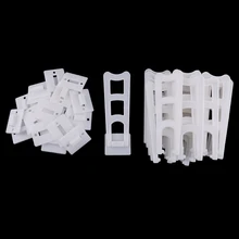 25 штук пластиковая фоторамка держатель подставки, трапециевидной формы для Фоторамка ручной работы Изготовление поделок своими руками