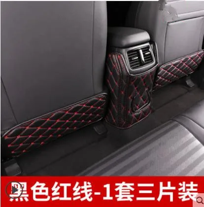 

for Kia Sportager 2018 Car-styling anti-dirty mat Interior Refit Armrest Box Rear Seat Kick Pad
