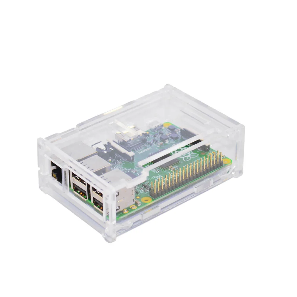 Прозрачный 92*62 5*31 5 мм акриловый чехол для Raspberry Pi 3 B +|Демонстрационные стенды| |