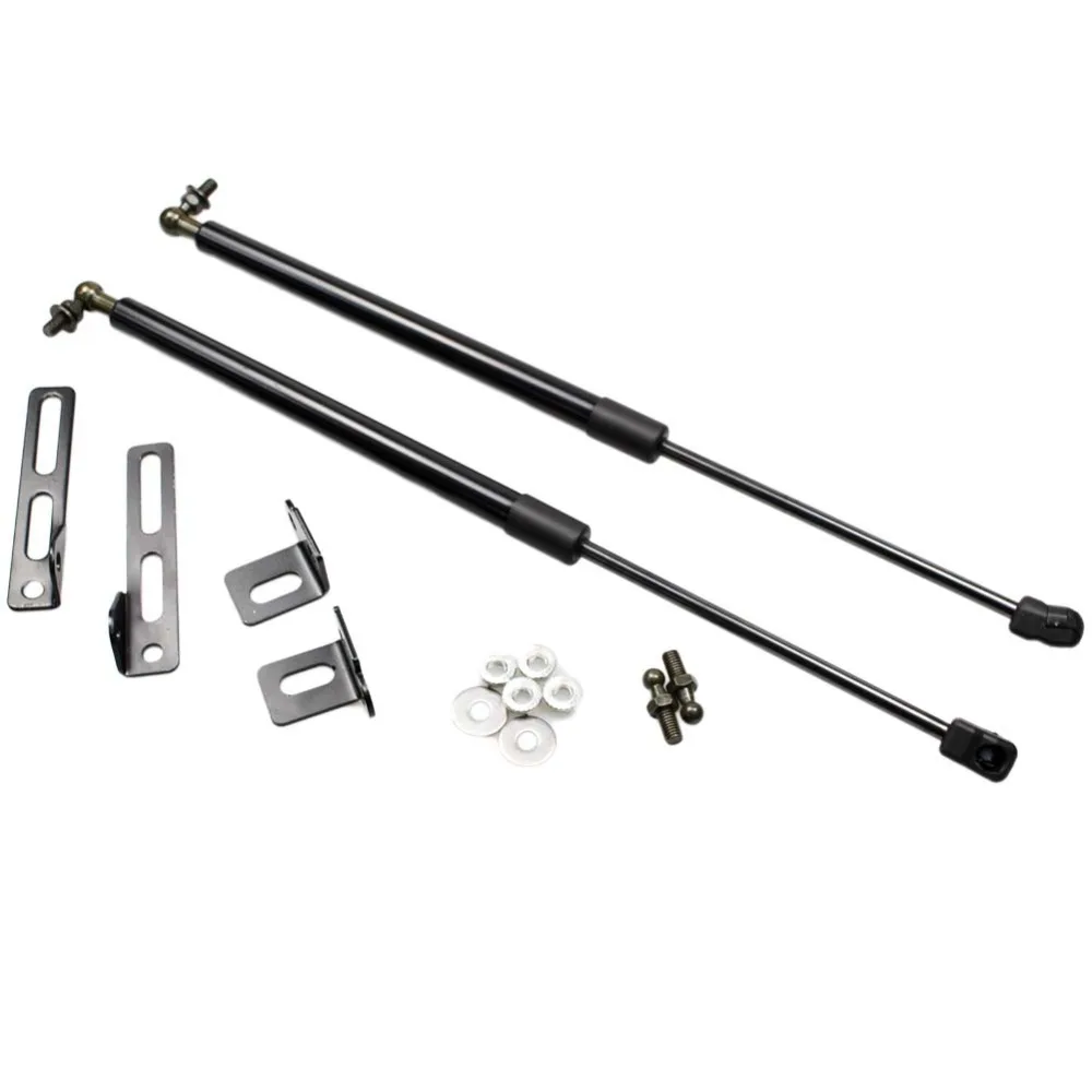 Hood Bonnet Carbon Fiber Gas Struts Lift Support Shock Damper for Nissan Qashqai J10 for Nissan Dualis 2008-2010 2011 2012 2013