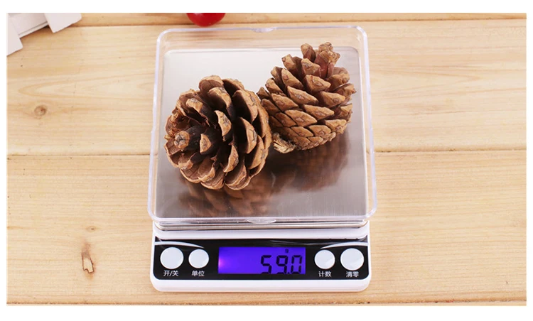 Portable High precision Easy to Clean Stainless Steel Digital Kitchen Scale