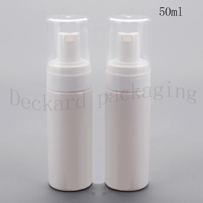 

2017 hot 30pcs/lot Foaming bottle whipped mousse points bottling foam fine 50 ml bottle refillable bottles