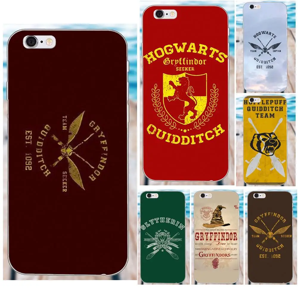 

MicroData Gryffindor Quidditch For Apple iPhone X 4 4S 5 5C SE 6 6S 7 8 Plus Galaxy Grand Core II Prime Alpha Soft Case Mobile