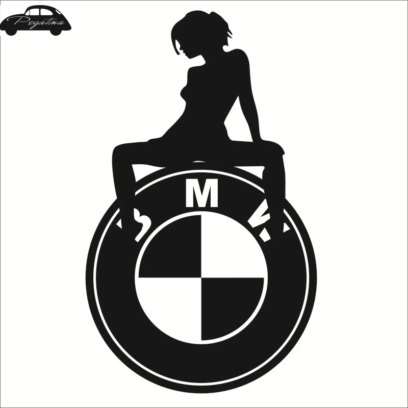 Секс девушка логотип забавная наклейка красота Забавный автомобиль стикер окна заднего стекла мотоцикл Декор автомобиля