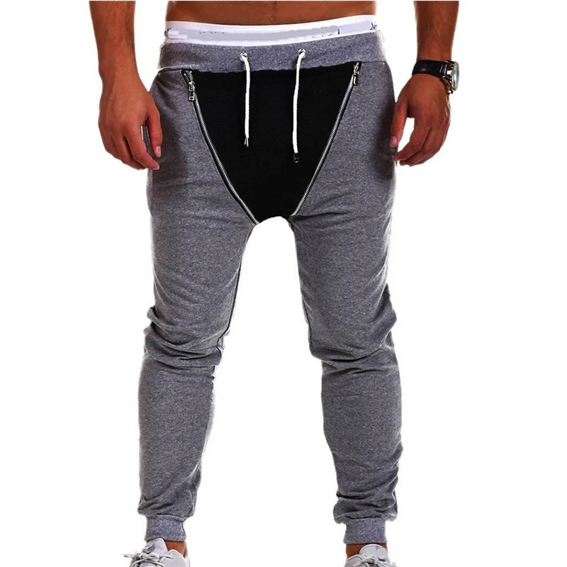 Men's Casual Leisure pants fashion trousers male