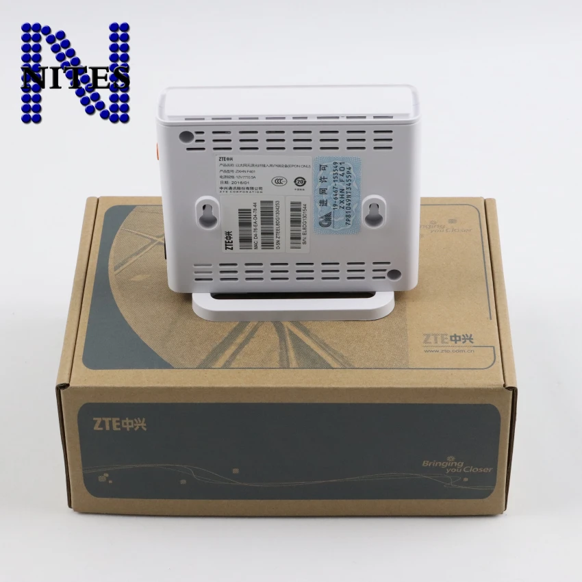 Оригинальный Новый ZTE ZXA10 F401 EPON 1GE ONU ONT с одним портом Lan применяется к режимам FTTH