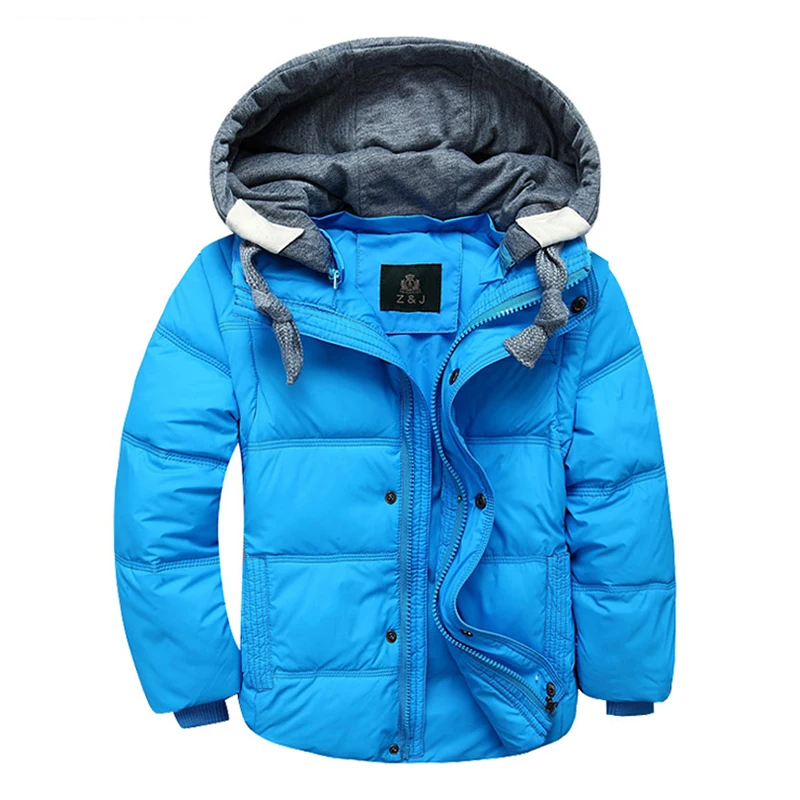 

Winter down coat male child short design thickening children's clothing down vest jacket parkas