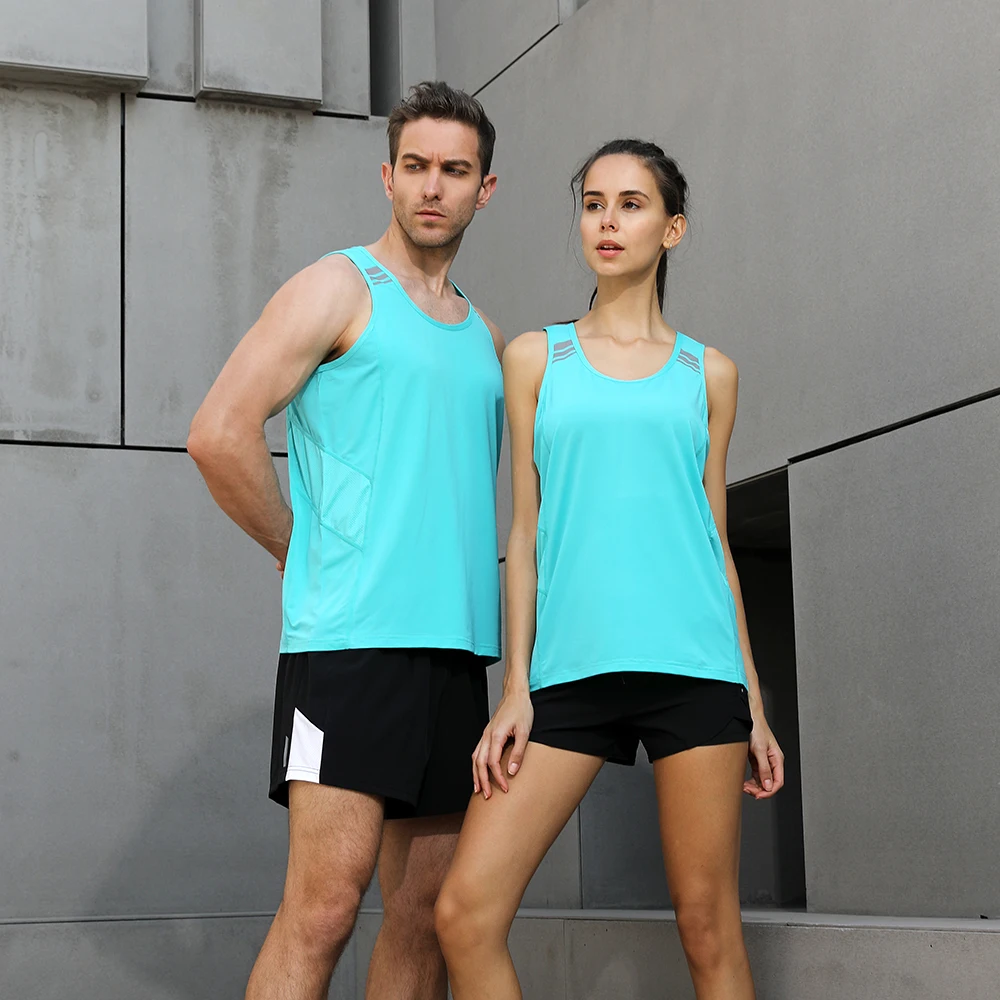 Buy Men Running Sets Quick Dry Breathable Vest Track