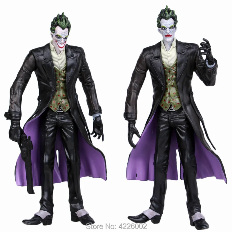 Heath Ledg Joker Dark Kight Batman Model PVC Action Figures villain Collectible Doll Figurine Kids Toys for Children Boys Gift