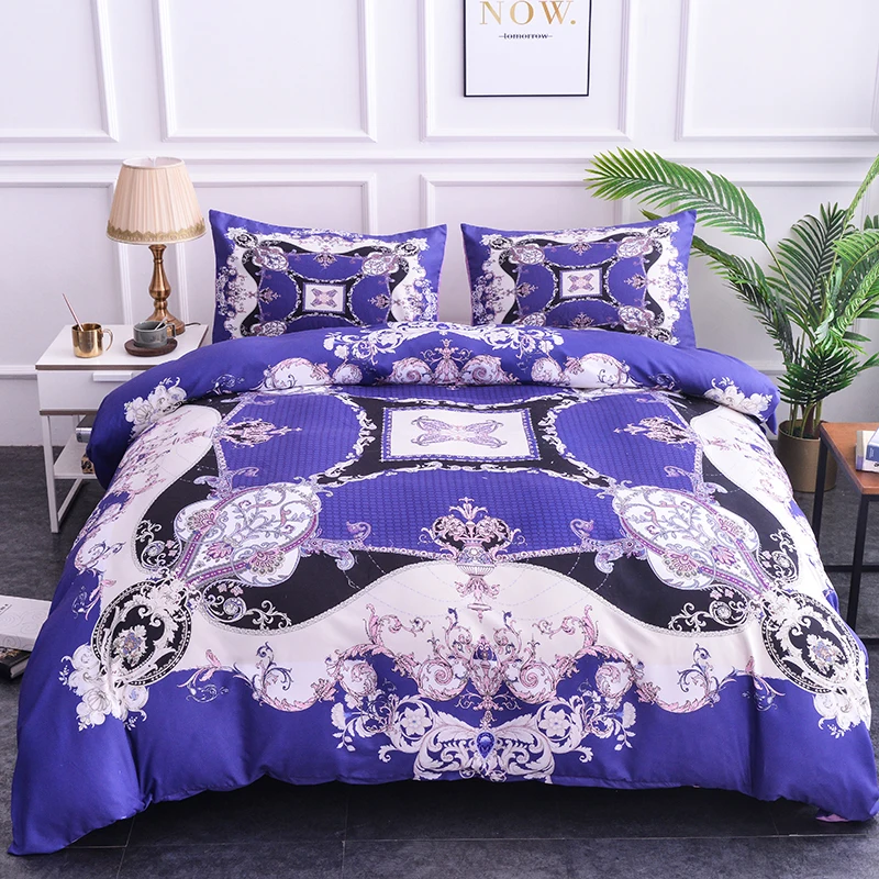 

3D Printed Bedding Set Duvet Cover Set Pillowcase Cover Quilt Comforter Cover King Double Size Duvet Cover Set Single Size