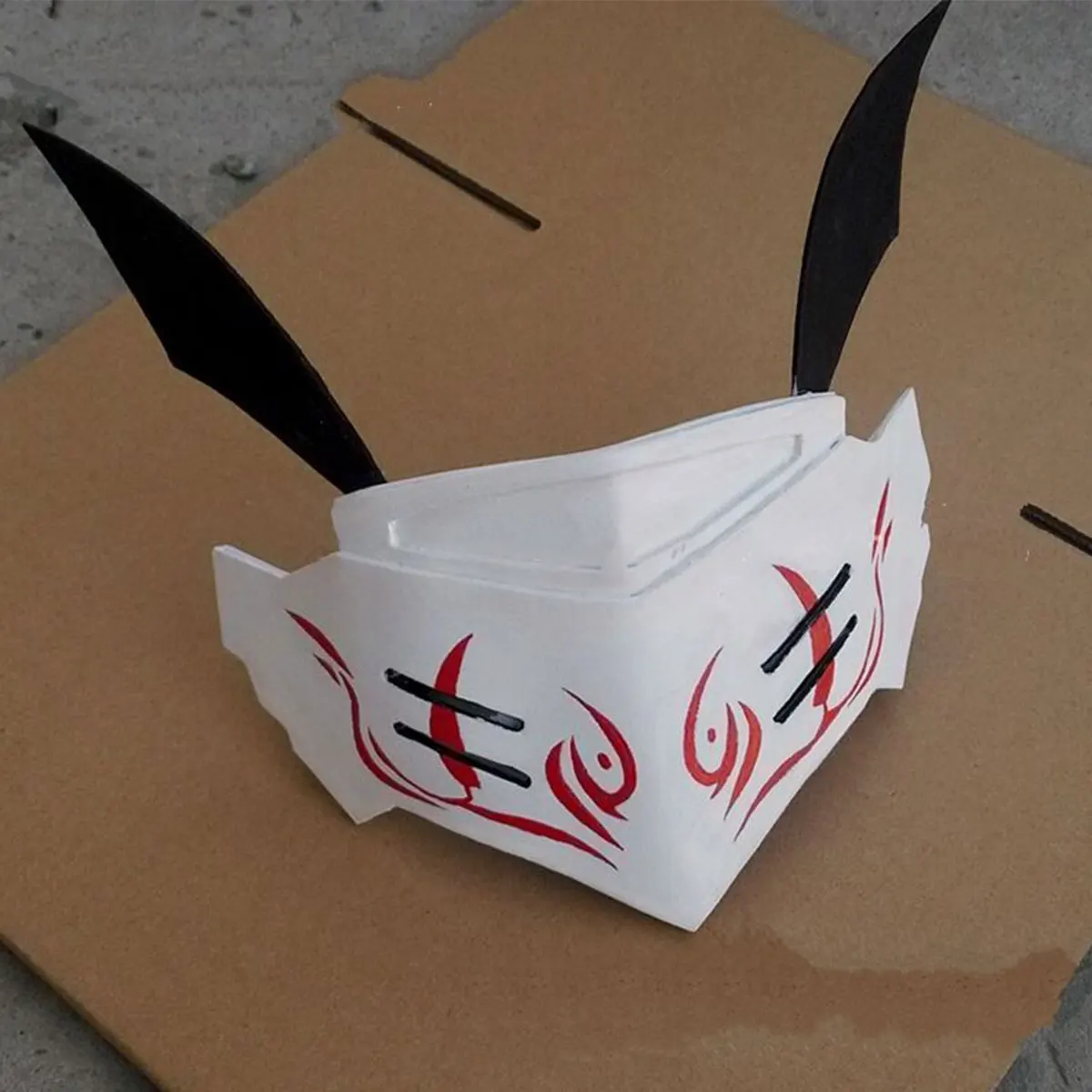 

RWBY Adam Taurus Face Mask masquerade Costume Cosplay prop Handpainted EVA Cool
