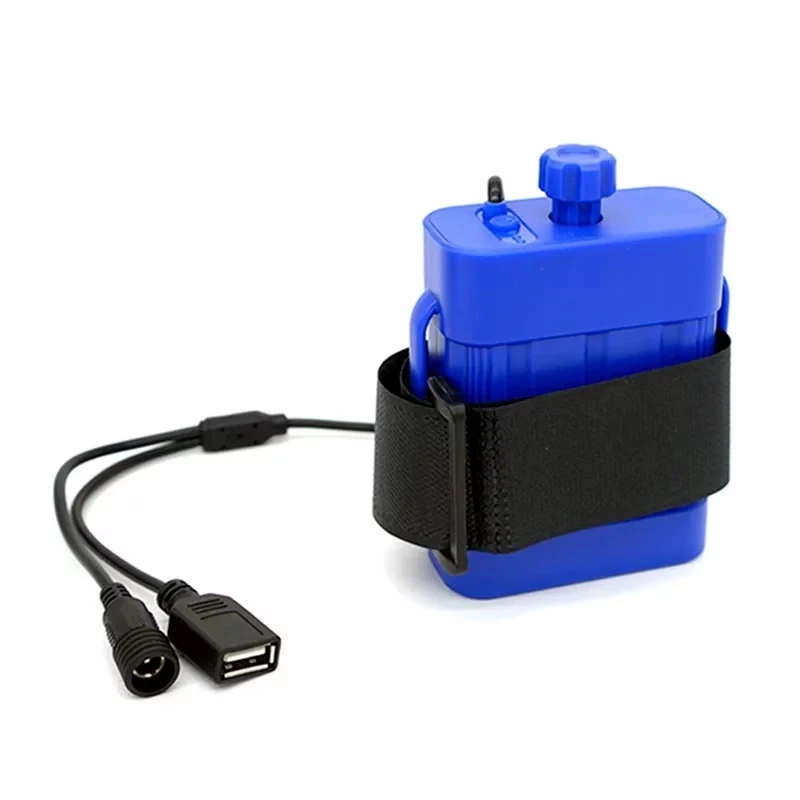 Flash Deal DC USB 2 x 26650/18650 Holder compartment Waterproof Battery Pack Power Case Cover Box For Bike Headlight Bicycle Light Phone 12