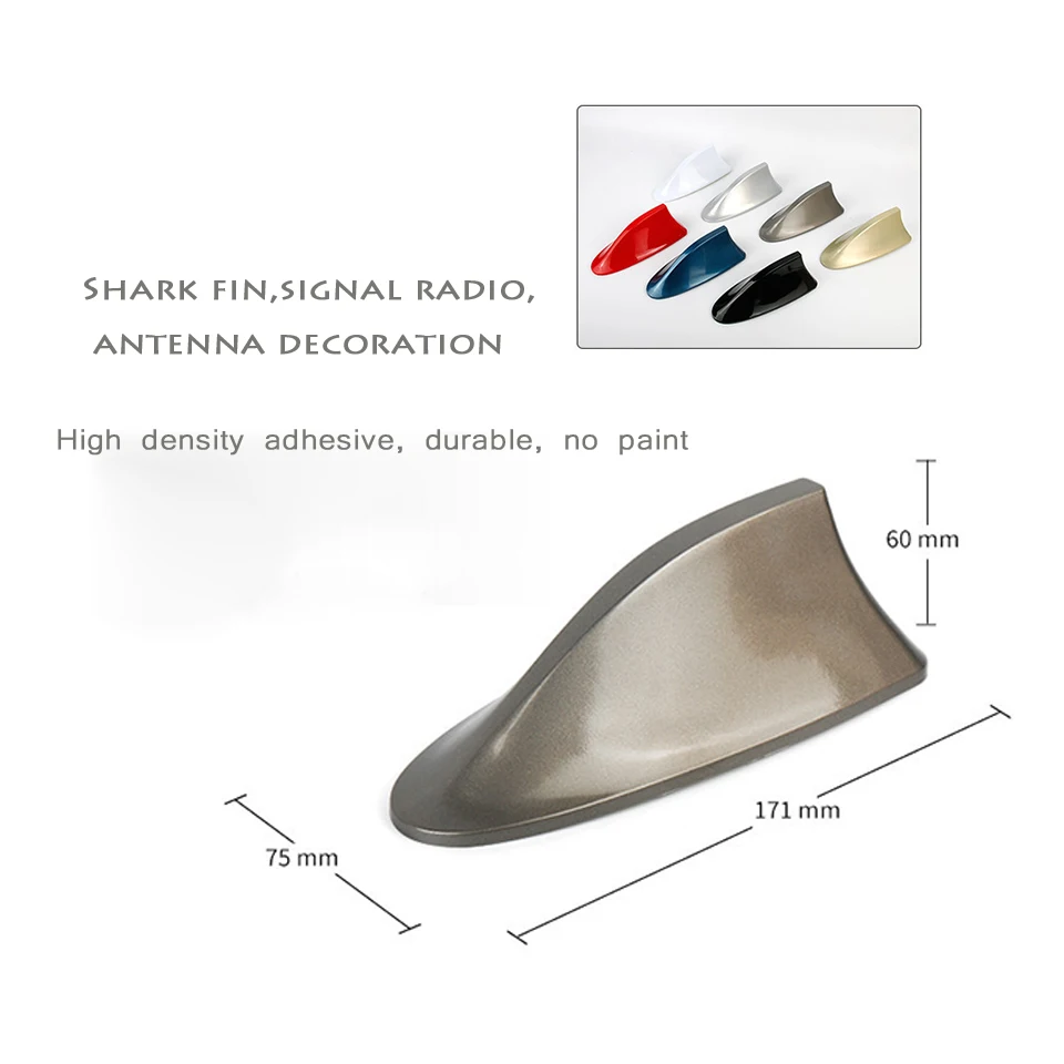 Автомобильный Стайлинг автомобильная антенна плавник акулы авто радио сигнал для hyundai Creta Tucson BMW X5 E53 VW Golf 4 5 Tiguan Kia Rio Sportage