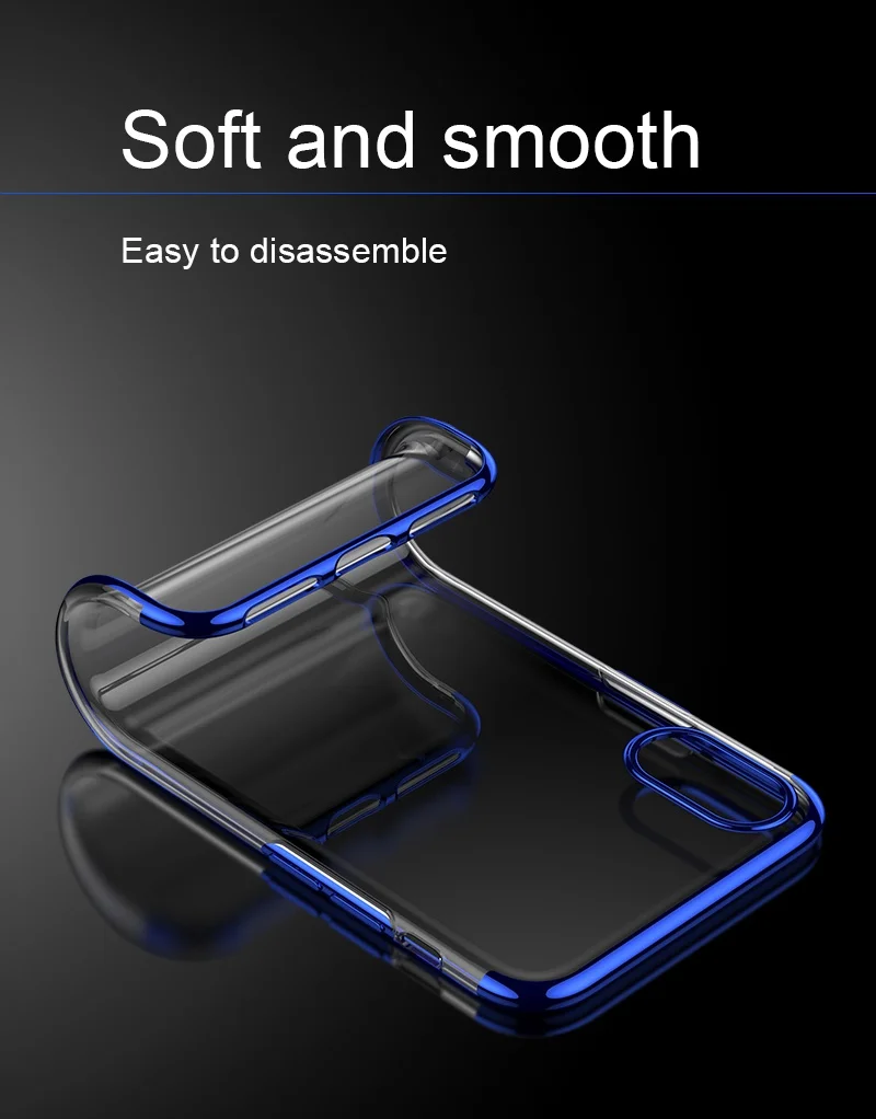 Tomkas Ultra Thin Soft TPU Case For iPhone X 8 7 Plus Case Clear Silicone Transparent Full Cover For iPhone 6 S 6S Plus Cases (25)