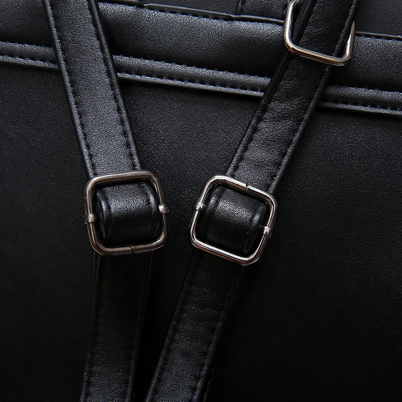DIDABEAR marca de cuero pequeña Mochila mochilas para mujer bolsas para la escuela de niñas de moda bolsa de viaje Negro Mochila DIDABEAR marca de cuero pequeña Mochila mochilas para mujer bolsas para la escuela de niñas de moda bolsa de viaje Negro Mochila