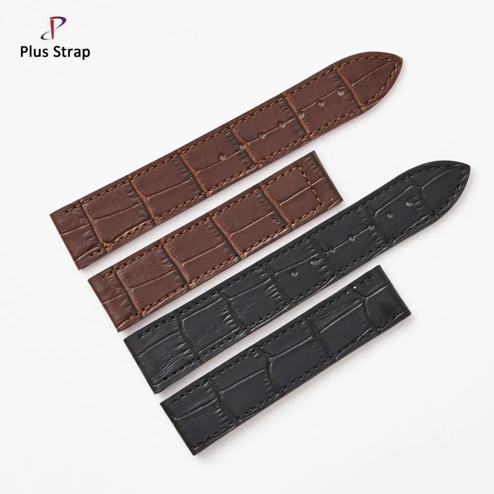 Genuine Leather Watchband Strap for RADO DIAMASTER 19 21 MM Watches