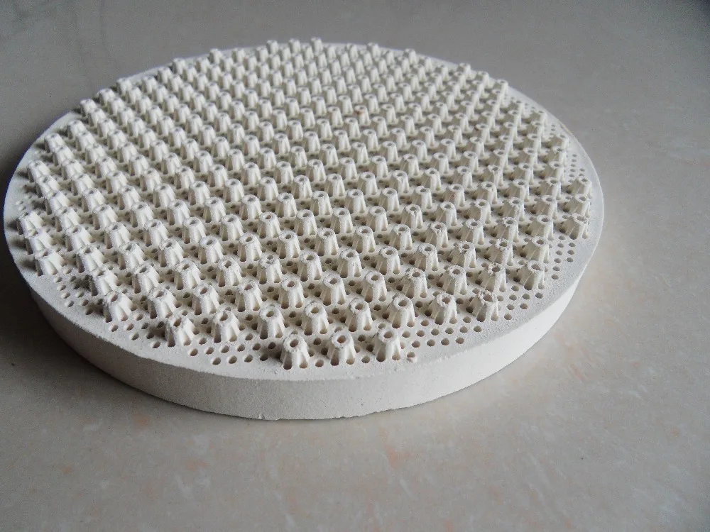 Buy 135mm dia. round gas heat reflected ceramic plates