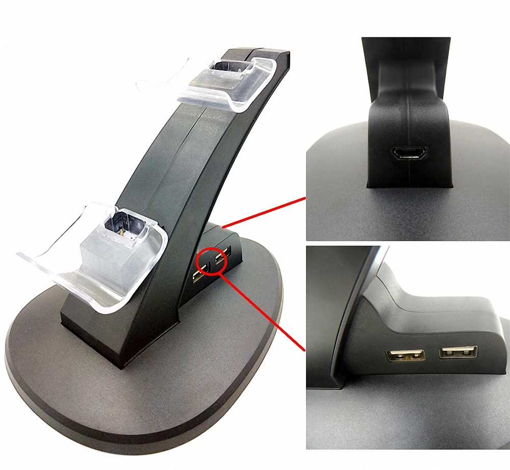 Magcle Dual контроллеры зарядное устройство зарядная док-станция для sony playstation 4 PS4 PS 4 игровой беспроводной контроллер