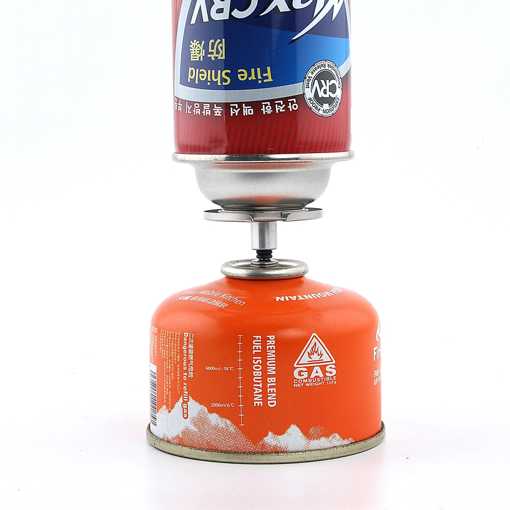 Gas Refill Adapter Filling Butane Canisterin Outdoor Stoves from