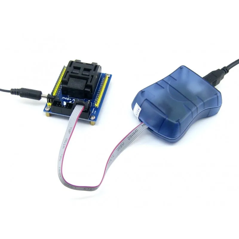 Адаптер программирования M48 + ADP # ATmega48 ATmega88 ATmega168 mega48 mega88 TQFP32 AVR тестовый разъем|socket