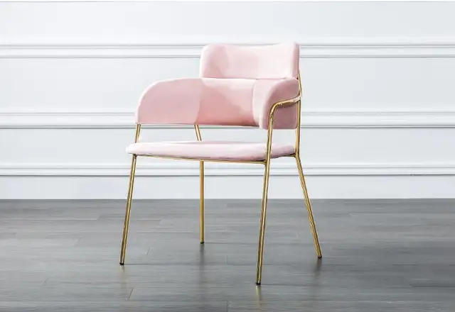 Best Offers Simple Dining Chair Leisure Chair Metal Cloth Pink Armrest Dining Chair Designer Coffee Back Chair. Best Offers Simple Dining Chair Leisure Chair Metal Cloth Pink Armrest Dining Chair Designer Coffee Back Chair.