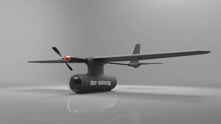 Zeta Sky Observator Sky Lark 2 м размах крыльев большой дальности FPV RC комплект самолета с дистанционным управлением для FPV