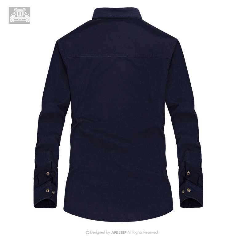 AFS JEEP, толстая хлопковая флисовая Мужская рубашка, Осень-зима, мужские рубашки с длинным рукавом размера плюс 4XL 5XL 6XL, повседневные мужские рубашки