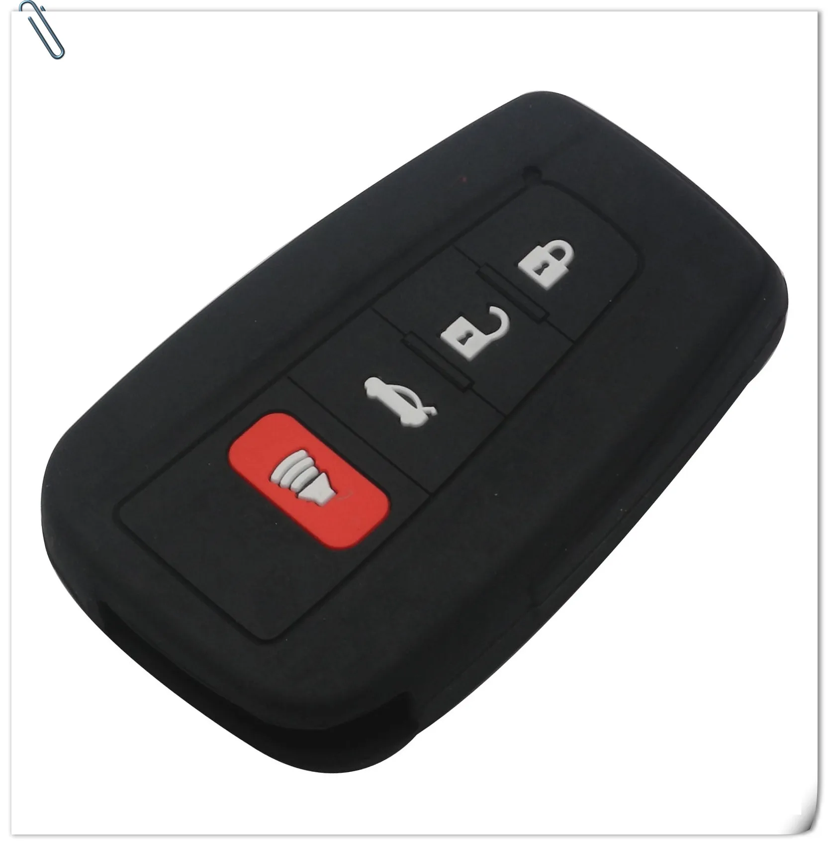 Keyforkess 30X custodia protettiva per telecomando portachiavi in Silicone per Toyota Camry CHR Prius Corolla RAV4 Hybrid Prius Skin Protector Protector 7 Keyforkess 30X custodia protettiva per telecomando portachiavi in Silicone per Toyota Camry CHR Prius Corolla RAV4 Hybrid Prius Skin Protector Protector - HTB17m10Kf9TBuNjy0Fcq6zeiFXa4