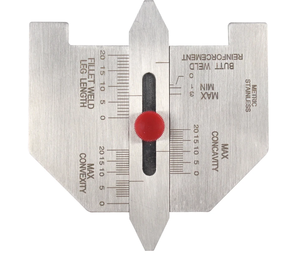 Сварочные инструменты Автоматическая Сварка Guage регулируемое Филе Сварка Gage метрическая измерительная линейка