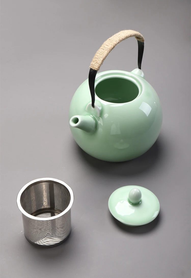 TANGPIN большой емкости celadon чайник керамический чайник китайский чайник посуда для напитков 2000 мл