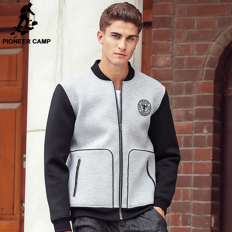 Pioneer Camp 2017 New Jacket Men Fashion Casual Loose Mens