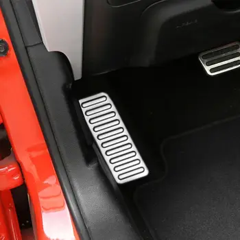 

Car Modified Rest Pedal Decorative Piece Left Foot Aluminum Decorative Patch for Ford Mustang #719