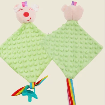 

Kawaii Animal Appease Towel Toys Baby Reassure Blankie Soothe Towel Infant Educational Plush Kids Toys For Newborn