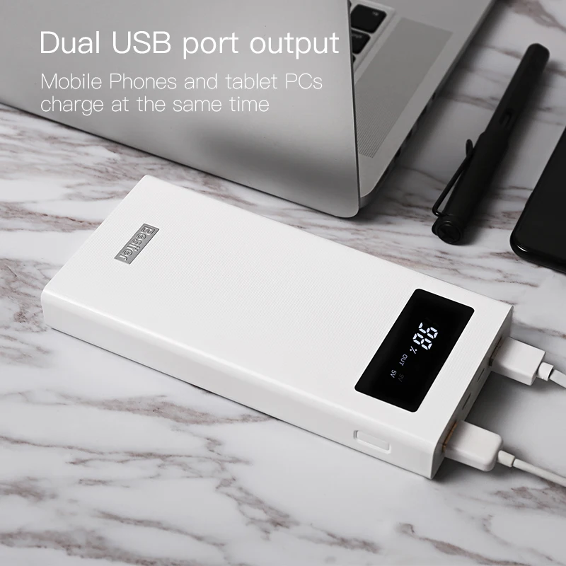  Besiter Power Bank 20000mah Mobile Phone Charger For Mobile Phones External Battery Packs Dual Inpu