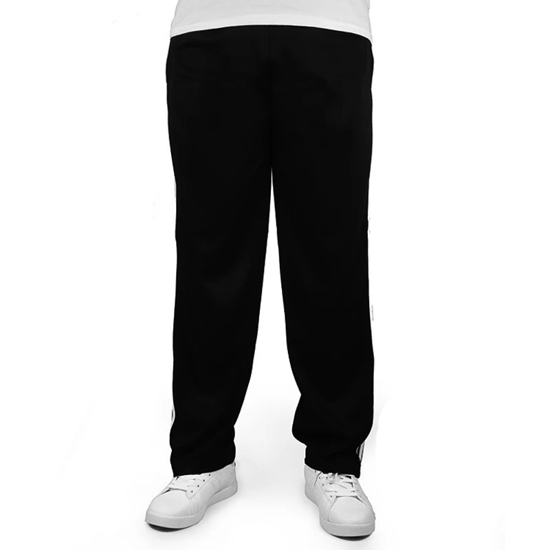 Мужские спортивные брюки прямые фитнес Футбол Бег упражнения однотонные брюки кэжуал цвет пот брюки эластичные брюки