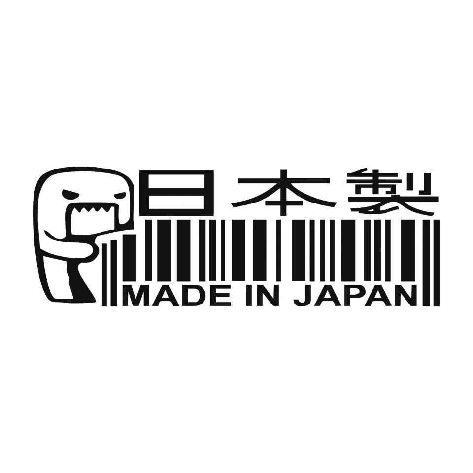 Anycuros DOMO KUN MADE IN JAPAN Car Stickers Decals Motorcycle Car Accessories 20 (2)