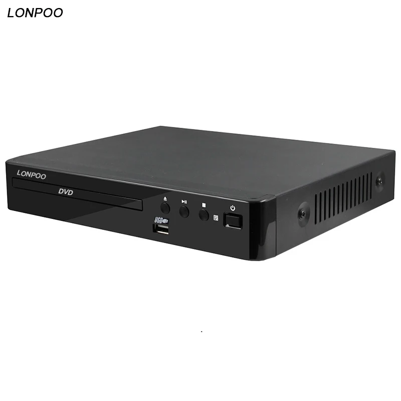 

LONPOO 2018 Newest DVD Player support HDMI Multiple Languages USB Reaser US & EU standard dvd player DVD MP3