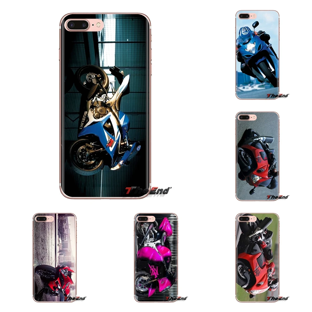 

TPU Transparent Case For Xiaomi Redmi 4A S2 Note 3 3S 4 4X 5 Plus 6 7 6A Pro Pocophone F1 Suzuki Hayabusa Sports Bike motorcycle