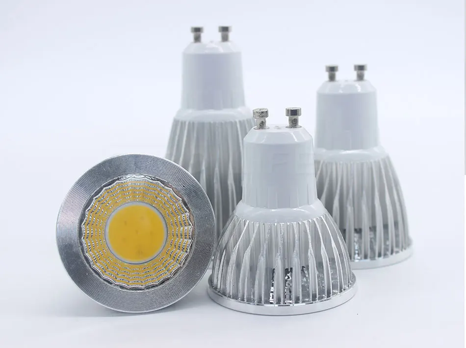 E27 E14 GU10 MR16 светодиодный COB Точечный светильник с регулируемой яркостью, 9 Вт, 12 Вт, 15 Вт, точечный светильник лампа led светодиодные лампы высокой мощности DC12V или AC85-265V