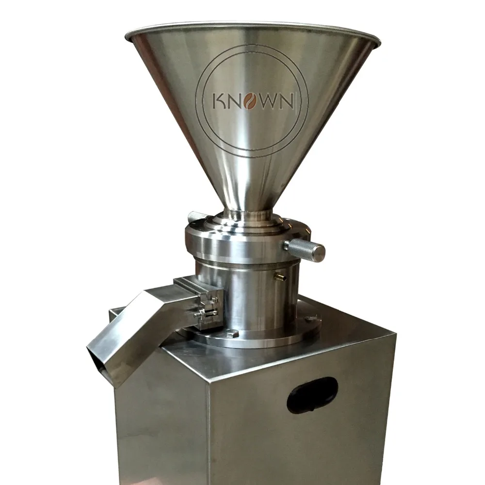 

Vertical colloid mill machine HOT sale peanut butter colloid mill colloid mill line with three-phase power with return device