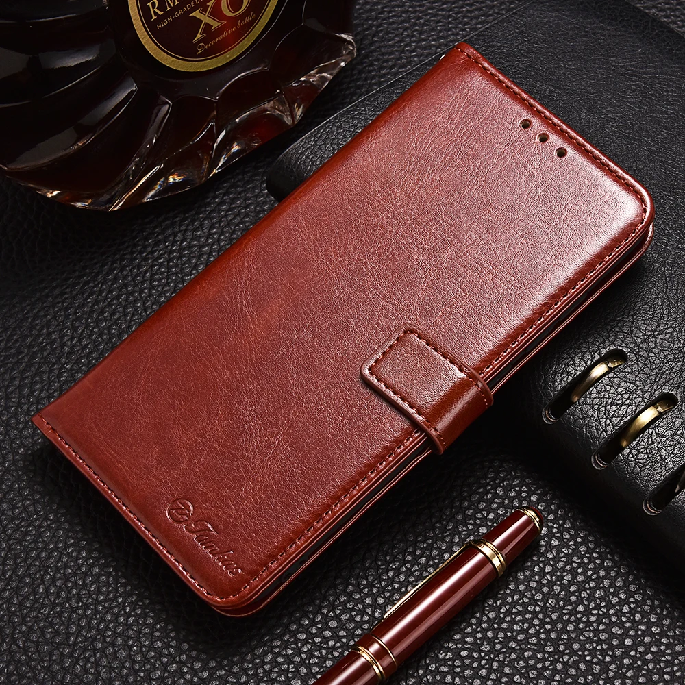 TOMKAS Flip Leather Case for Huawei P30 Pro P30 Lite Luxury Business Vintage Wallet Case for Huawei P30 Pro Silicone Back Cover