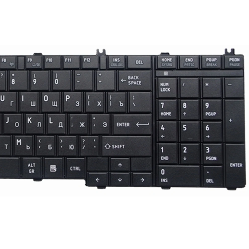  Russian Keyboard for toshiba for Satellite C650 C655 C655D C660 C670 L675 L750 L755 L670 L650 L655 