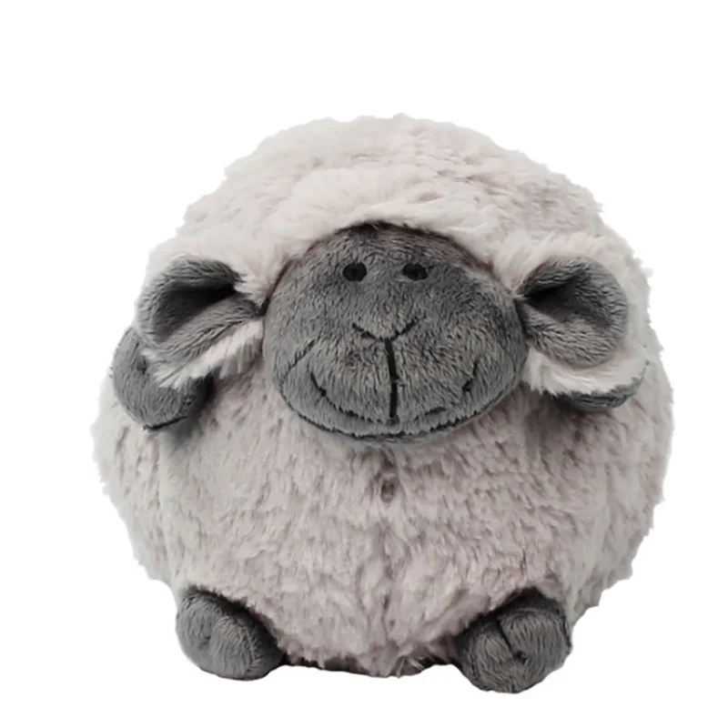 

Cute Lamb Animal Plush Toy 15CM Round Plush Toys Children Soft PP Cotton Kids As Birthday Christmas Gift