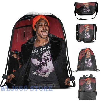 

Funny graphic print shoulder Bags women Lil Tracy (2) Single shoulder backpack travel for men Gym Bag