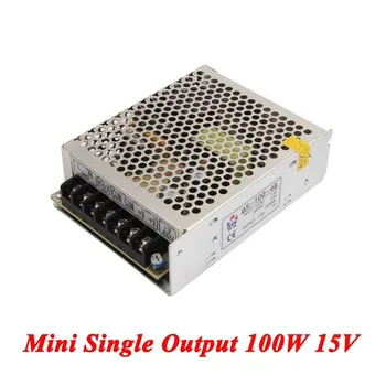

DC Smps Power Supply 100W 15V 6.7A,Single Output Switching Power Supply For Led Strip,voltage Converter AC110V/220V To DC 15V