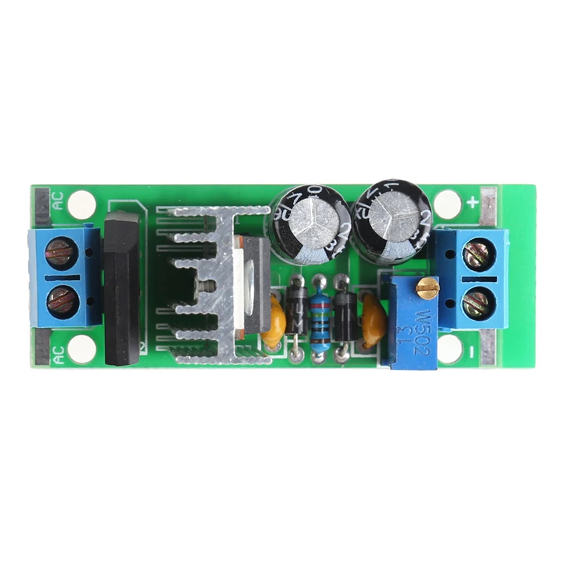 

Suite LM317 Module Adjustable Power Supply Regulated Plate Rectifier AC/DC Input #Aug.26