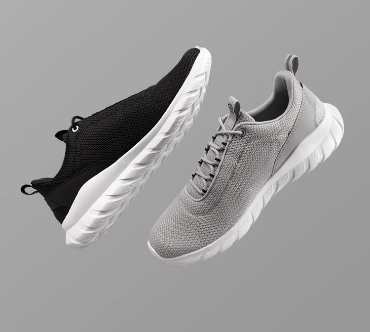 Xiaomi FREETIE человек спортивная легкая обувь Вентиляция Упругие вязаная обувь дышащий освежающий город Running Sneaker