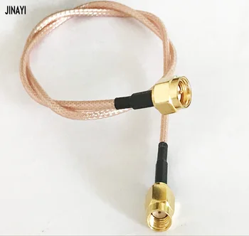 

50pcs SMA male to RP SMA RP-SMA male Connector adapter RG316 Pigtail Cable 30cm